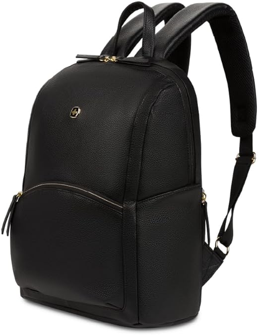 SwissGear Serenity Luxe Women's Laptop Backpack, Black, 16 Inches