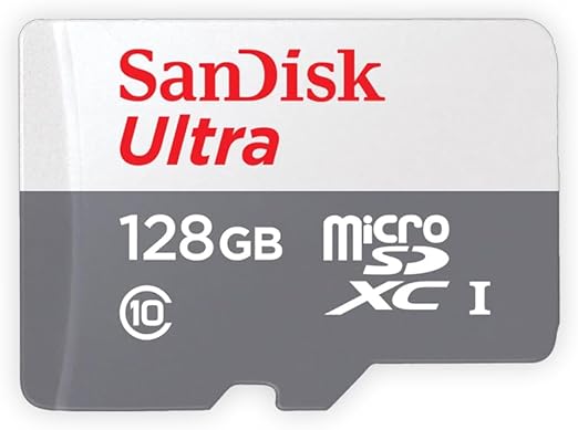 Made for Amazon SanDisk 128GB microSD Memory Card for Fire Tablets and Fire -TV