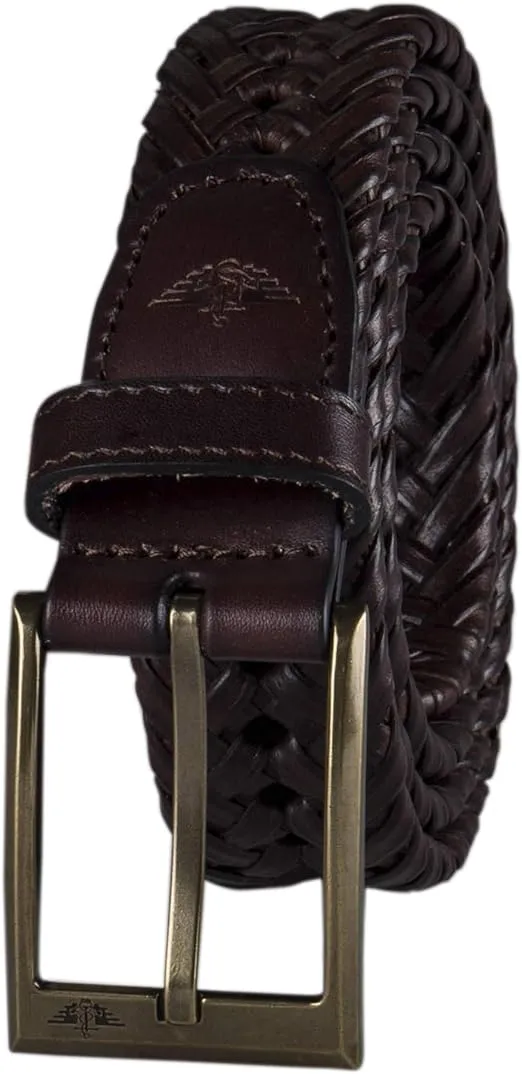 Dockers Men's Fully Adjustable Braided Belt