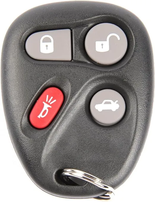 ACDelco GM Genuine Parts 25695954 4 Button Keyless Entry Remote Key Fob