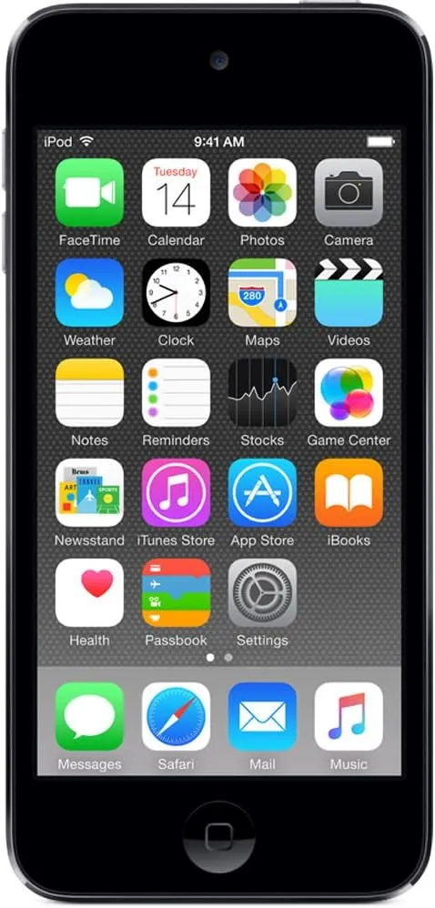 Apple iPod Touch 32GB Space Gray MKJ02LL/A (6th Generation) (Renewed)