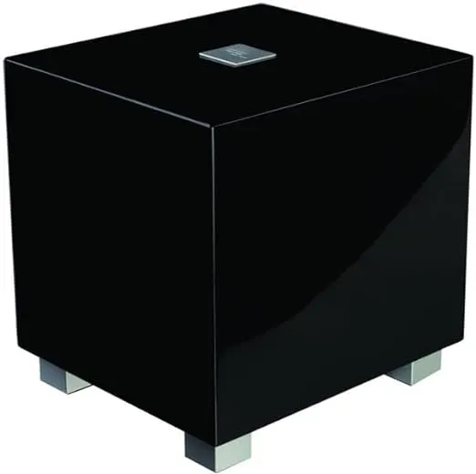 REL Acoustics Tzero MKIII Subwoofer, 6.5 Inch Down-Firing Driver, High Gloss Black