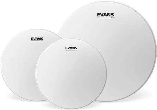 Evans Drum Heads - G2 Coated Fusion Tompack (10 inch, 12 inch, 14 inch)