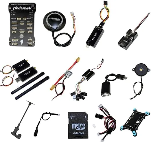 Pixhawk PX4 PIX 2.4.8 Flight Controller NEO-M8N GPS 3DR 915Mhz Radio Telemetry Set OSD Module PPM Module I2C Splitter Expand Module Power Module for FPV Quadcopter Multirotor …