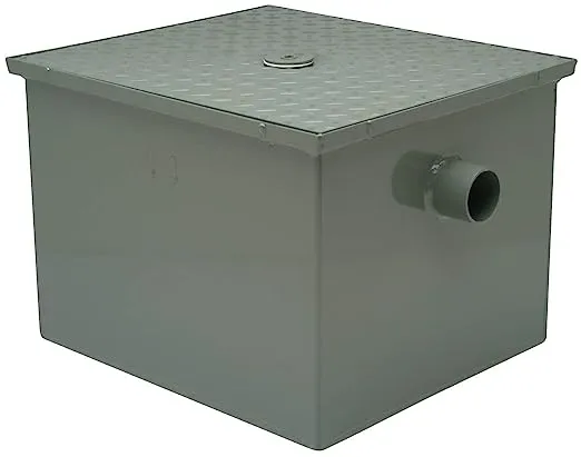 Zurn GT2700-07-2NH - Steel Grease Trap, 7 GPM 2" with Flow Control