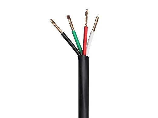 Monoprice Speaker Wire - 16 AWG, 4 Conductor, CMP-Rated, UL Plenum Rated, 100 Percent Pure Bare Copper with Color Coded Conductors, 1000 Feet, Black - Nimbus Series