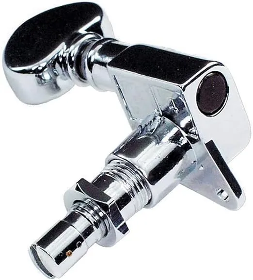 Grover 406C6 Rotomatic Mini 6 in Line Self Locking Machine Heads, Chrome