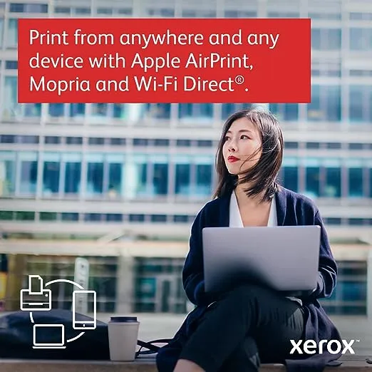 Xerox C235DNI Color All-In-One, Laser, Wireless, ADF, Letter, Print, Scan, Copy, Fax, Energy Star Certified, Up to 24PPM