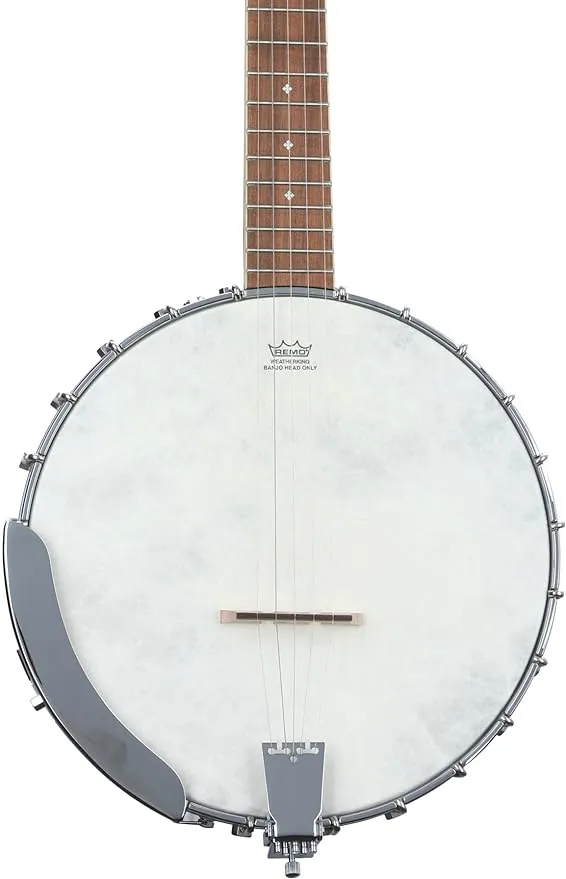 Fender PB-180E Banjo, Natural, with Gig Bag