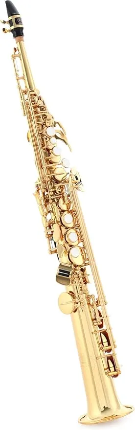 Yamaha YSS-475II Intermediate Soprano Saxophone - Gold Lacquer