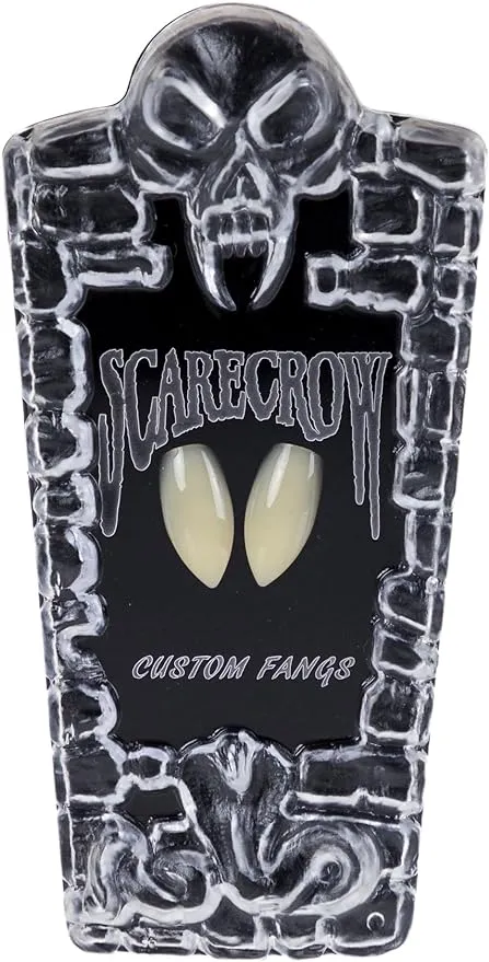 Scarecrow Classic Custom Fangs, Natural, One Size (SK100)