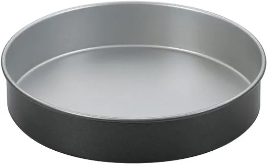 Cuisinart 9-Inch Round Cake Pan, Chef's Classic Nonstick Bakeware, Silver, AMB-9RCK