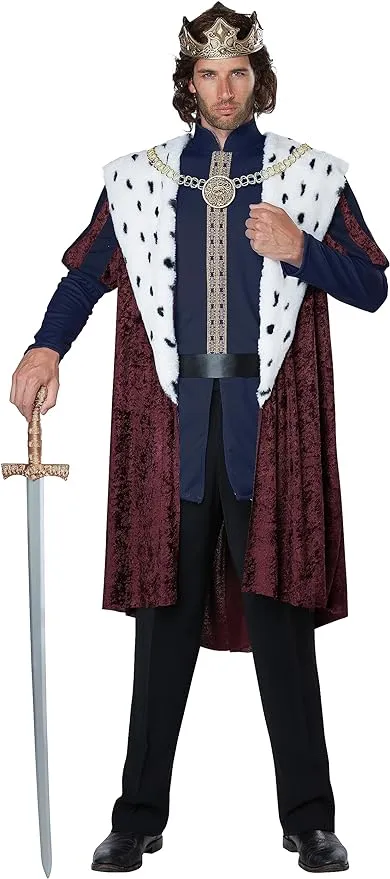 Men's Royal King Costume