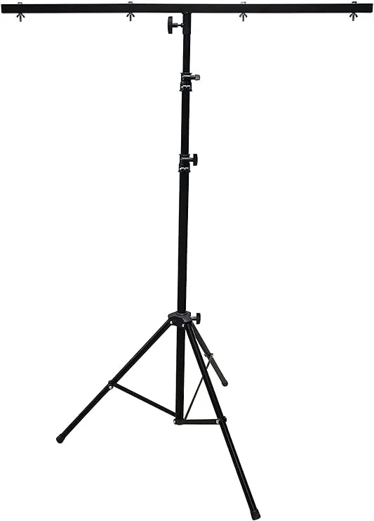 Harmony Audio HA-TBARSTAND Pro Audio DJ Lighting Tripod & T-Bar Light Stand