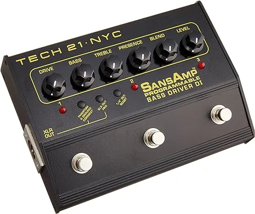 Tech 21 PBDR SansAmp Programmable Bass Driver DI