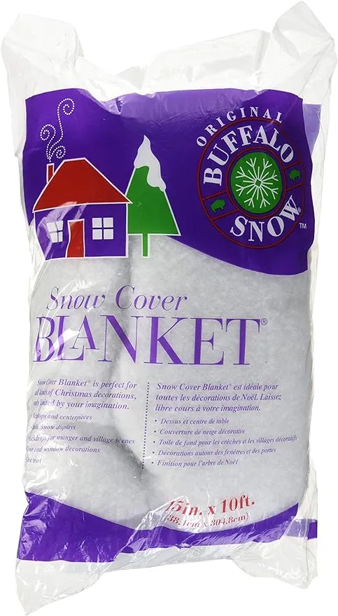 Buffalo Batting CB2351 Snow Cover Blanket 15in.x10ft. 1/Pkg