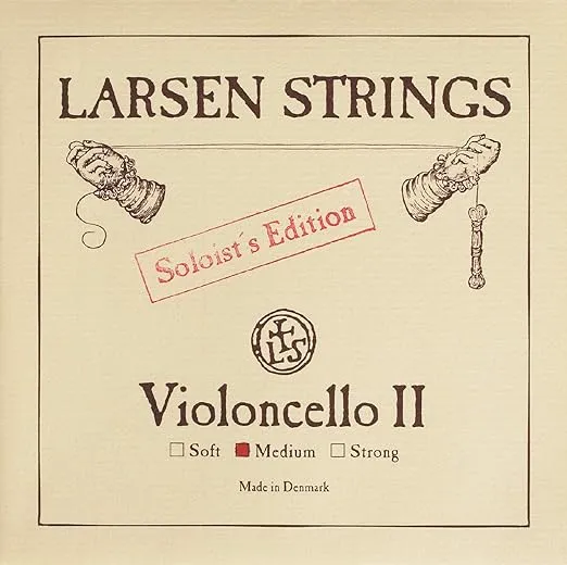 Larsen Cello Strings, Medium Gauge, D String, Soloist Series (6LCDS)