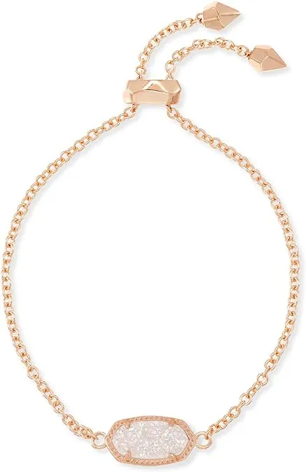 Kendra Scott Elaina Adjustable Chain Bracelet for Women, Fashion Jewelry, Gold-Plated