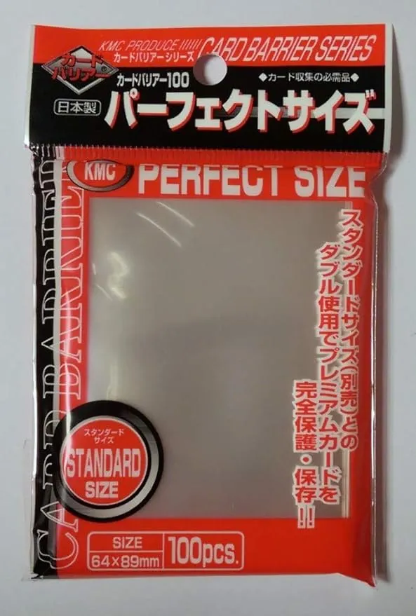 Perfect Barrier Card Sleeves (100 Piece), Clear, 64 x 89mm