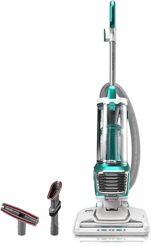 Kenmore Bagless Upright Vacuum 2-Motor Power Suction Lightweight Carpet Cleaner with 10’Hose, HEPA Filter, 2 Cleaning Tools for Pet Hair, Hardwood Floor, Green, 2 Liters