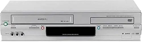 VHS RECORDER AND DVD PLAYER (Renewed)