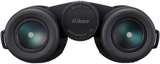 Nikon Monarch M5 10x42 Binocular | Waterproof, fogproof, Rubber-Armored Binocular with ED Glass, Long Eye Relief | Official Nikon USA Model