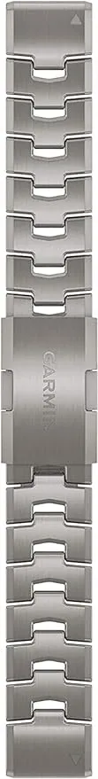 Garmin QuickFit 22 Watch Band - Vented Titanium Bracelet