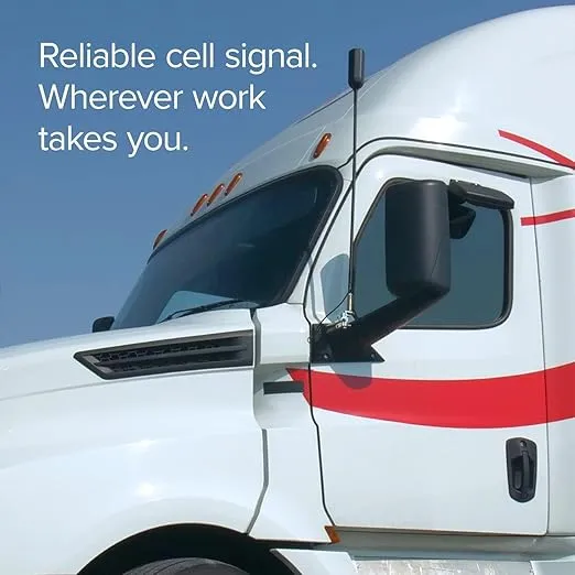 weBoost Drive 4G-X OTR (470210) Truck Cell Phone Signal Booster | U.S. Company | All Networks & Carriers - Verizon, AT&T, T-Mobile, Sprint & More | FCC Approved