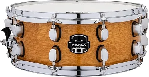 Mapex MPX Maple/Poplar Snare Drum - 5.5 x 14-inch - Natural with Chrome Hardware