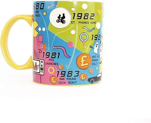 Gift Republic 80's Decade Mug