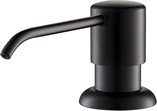 KRAUS Boden Kitchen Soap and Lotion Dispenser in Matte Black, KSD-53MB