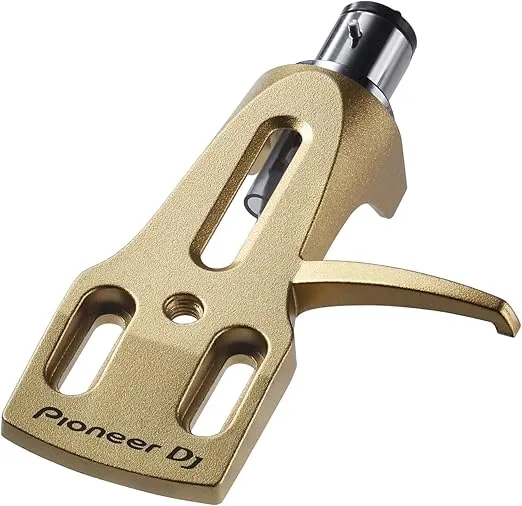 Pioneer DJ PC-HS01-N - Professional Pioneer DJ branded headshell for turntable (gold), medium