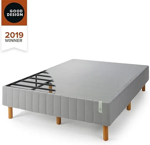 ZINUS GOOD DESIGN Award Winner Justina Metal Mattress Foundation, 16 Inch Platform Bed, No Box Spring Needed, Queen