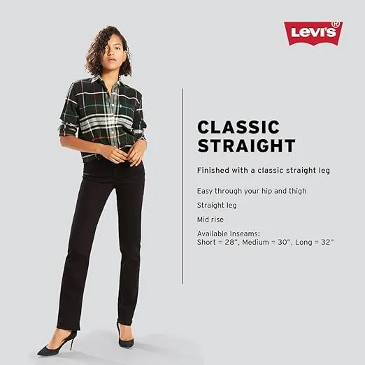 Levi's Women's Classic Straight Jeans (Also Available in Plus)