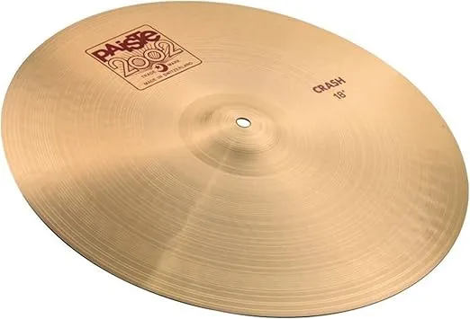 Paiste 2002 Classic Crash Cymbal (1061418) Natural