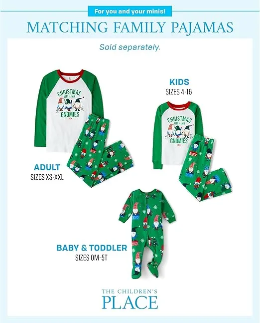 The Children's Place Baby Family Matching, Holiday Pajama Sets, Fleece