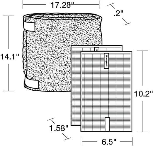 Honeywell HEPA Air Purifier Filter Value Kit – Includes 2 R HEPA Filters and 1 A Pre-Filter Roll with Cutting Template