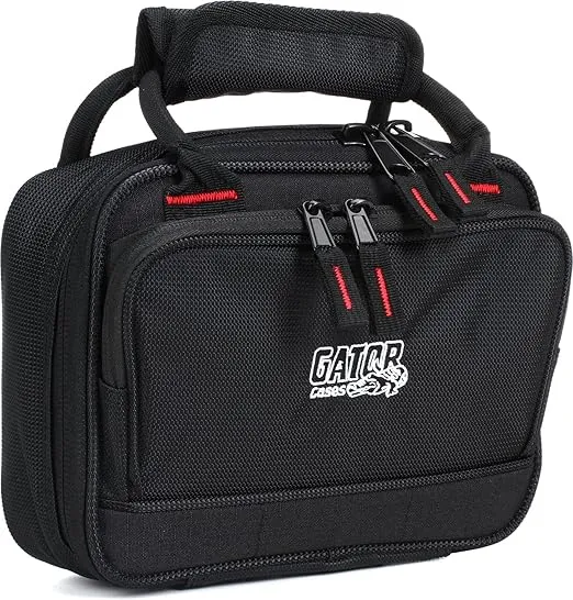 Gator Cases Padded Nylon Mixer/Gear Carry Bag; 8.25" x 6.25" x 2.75" (G-MIXERBAG-0608)