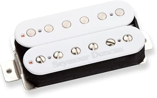 Seymour Duncan SH-6B-W Humbucker Distortion Pickup for Electric Guitar White