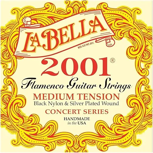 La Bella 2001 Medium Tension Flamenco Classical Guitar String