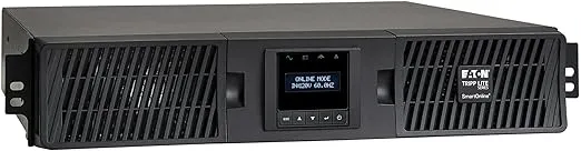 Tripp Lite 1000VA Smart Online UPS Back Up, 900W Double-Conversion, Extended Run Option, 2U Rackmount, LCD, USB, DB9 (SU1000RTXLCD2U)