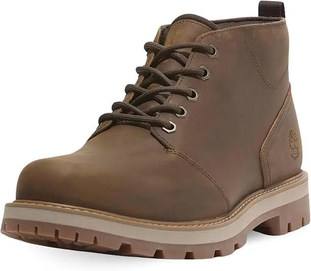 Timberland Men's Britton Road Mid Lace Up Waterproof Chukka Boot