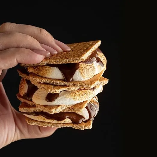 ZOKU S'mores Maker Set, Tabletop S’mores Burner with 6 Smores Sticks and Recipe Book, Perfect for Delicious, Gooey Treats Indoors