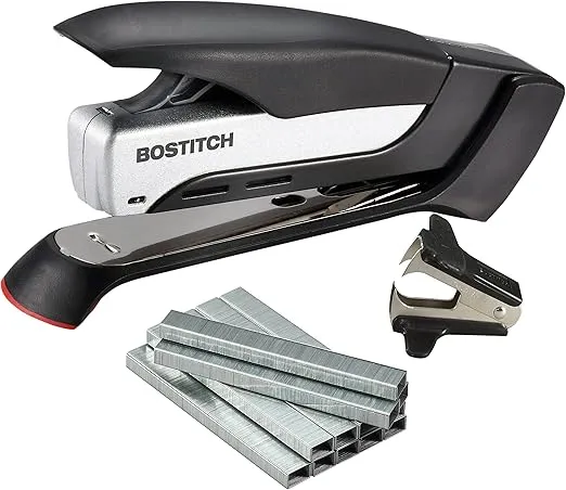 Bostitch Office Prodigy Reduced Effort Stapler Value Pack, One-finger TM Technology, 25 Sheet Capacity (1138)