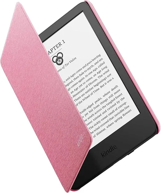 Amazon Kindle Case (11th Generation), Thin and Lightweight, Foldable Protective Cover - Fabric