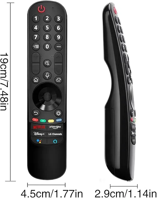 Voice Remote Control for LG Smart TV, Siawclub LG-Magic-Replacement Remote with Pointer and Voice Function, for LG UHD OLED QNED NanoCell 4K 8K Smart TV