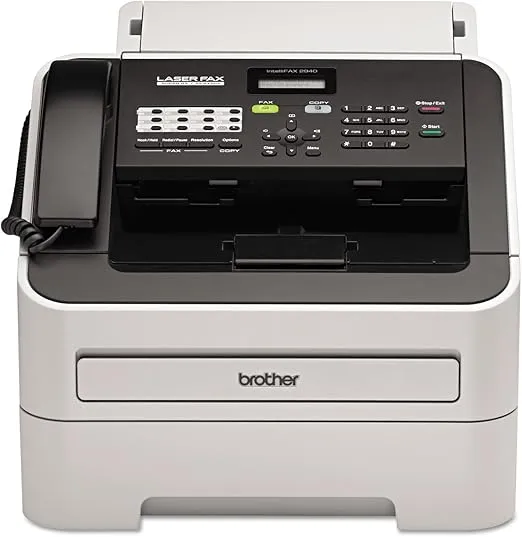 Brother Printer FAX2940 Wireless Monochrome Printer with Scanner, Copier and High-Speed Laser Fax