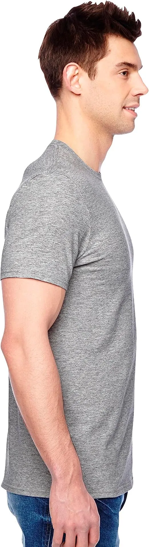 Fruit of the Loom Men's Eversoft Cotton T-Shirts, Breathable & Moisture Wicking with Odor Control, Sizes S-4X