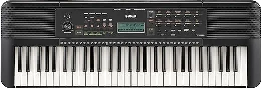 Yamaha PSR-E283 61 Key Portable Keyboard for Beginners with Music Rest, Power Adapter