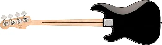 Squier 4 String Bass Guitar, Right, Black (0373900506)